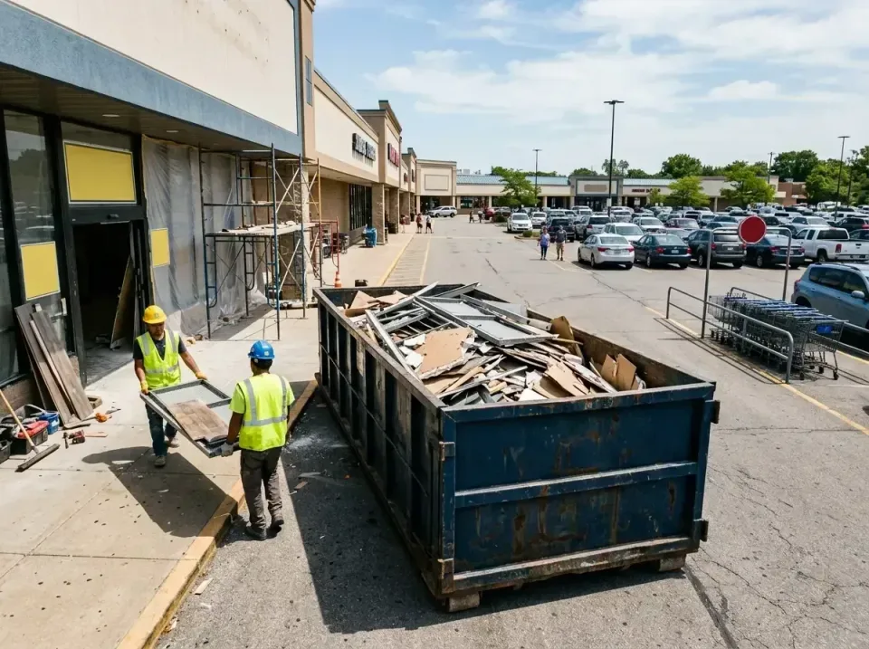 retail-store-renovation-debris-003 — frequently asked questions, Roll-off Dumpster Rentals in Lebanon, VA